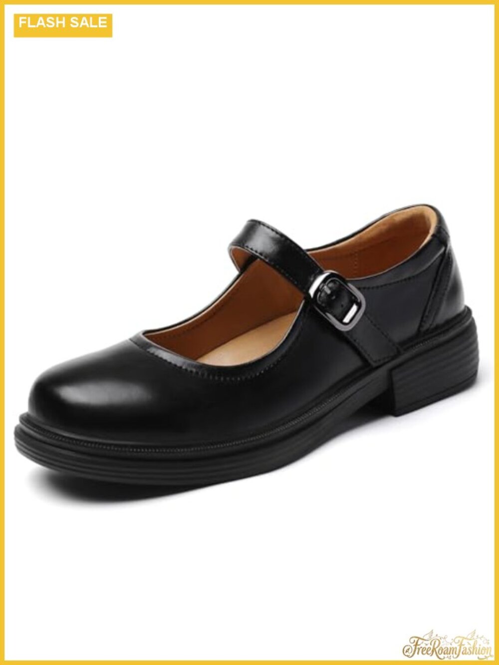 Mary Jane Flats Non Slip Comfort Office Work Dress Shoes